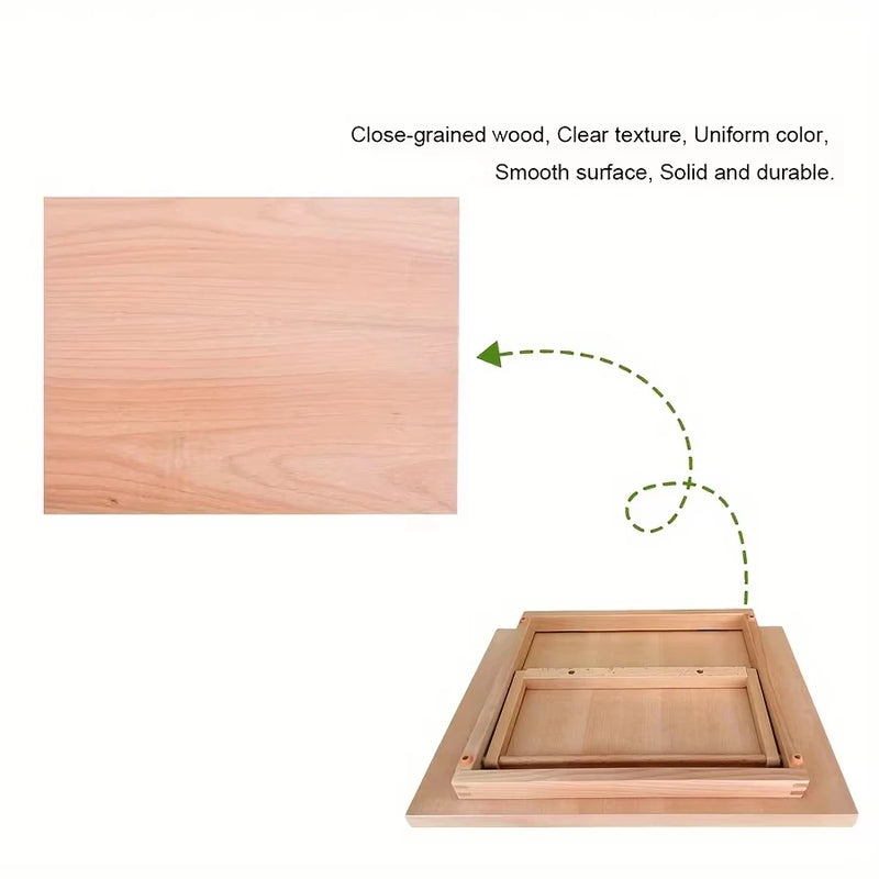 Cavalete de Pintura Ajustável A3 – Suporte Dobrável com Superfície Lisa e 4 Ângulos Reguláveis