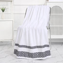 Toalha de Banho Grande de Algodão Puro, Absorvente, Macia e Antidesgaste