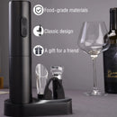 Abridor de Vinho Elétrico Automático com Base de Armazenamento