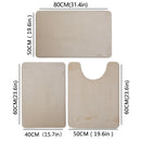 Jogo de Tapetes para Banheiro Antiderrapante