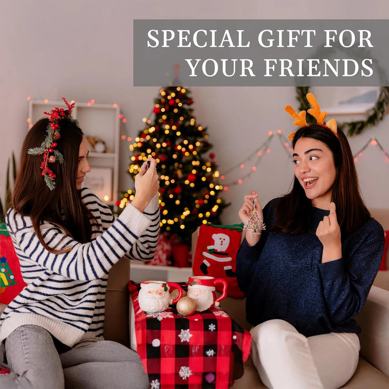 Enfeite de Natal – Árvore de Beija-Flores Coloridos