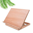 Cavalete de Pintura Ajustável A3 – Suporte Dobrável com Superfície Lisa e 4 Ângulos Reguláveis