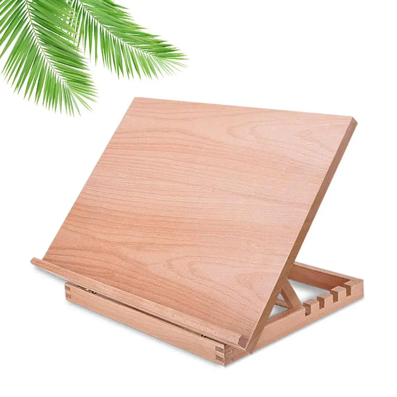 Cavalete de Pintura Ajustável A3 – Suporte Dobrável com Superfície Lisa e 4 Ângulos Reguláveis